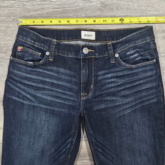 Hudson Krista Super Skinny Jeans Women’s Size 28 Dark Wash - Picture 3 of 9